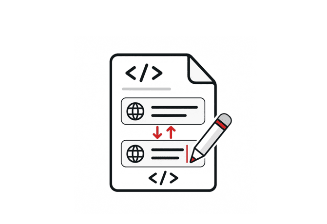 XLIFF/CSV Import & Export