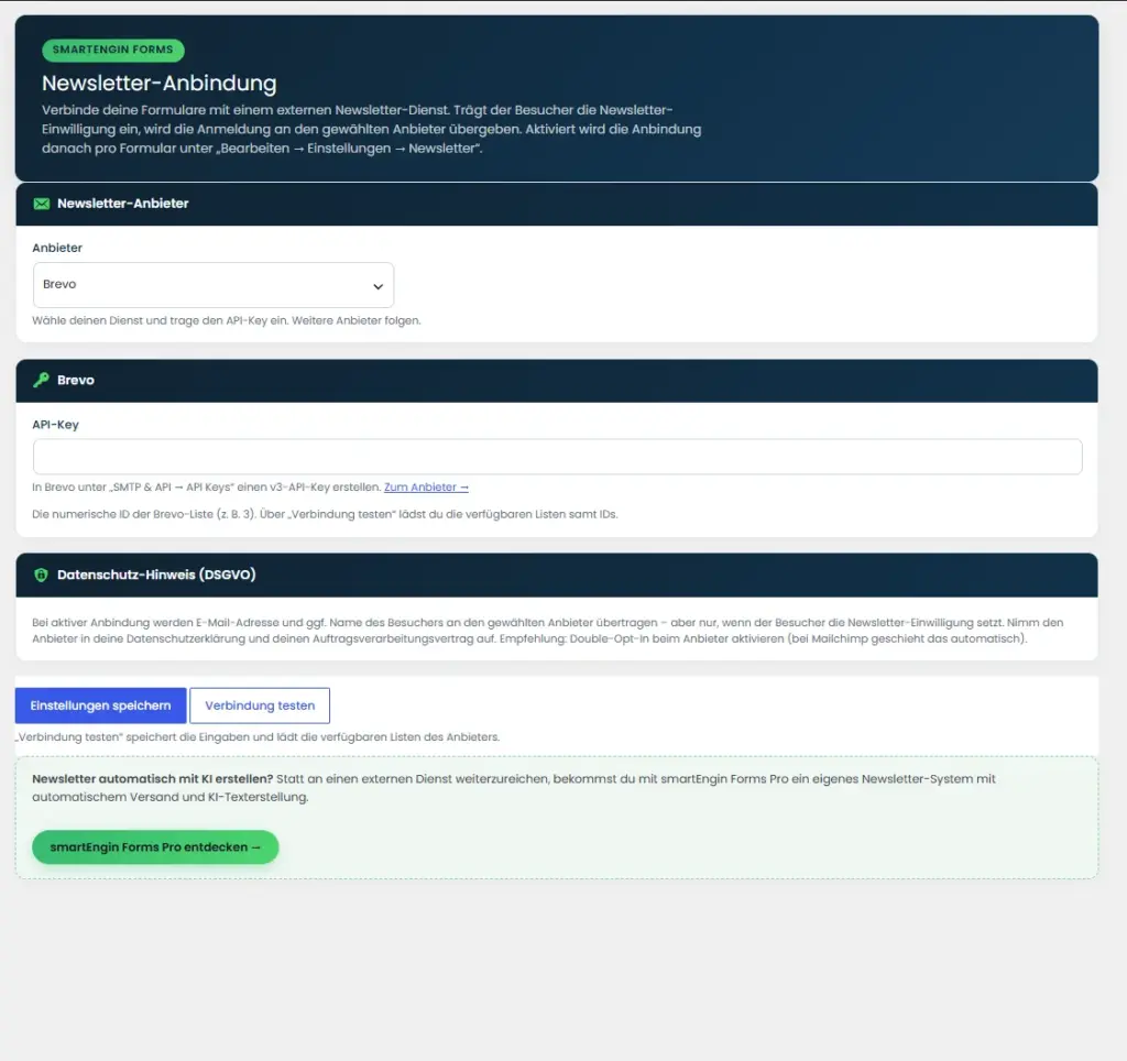 smartEngine-externe-Newsletteranbindung