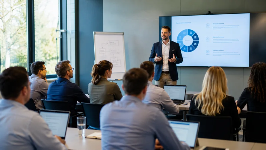 zeigt Beispiel-Schulungen von smartEngin zu KI, Softwareentwicklung, Webentwicklung mit WordPress und Elektrotechnik